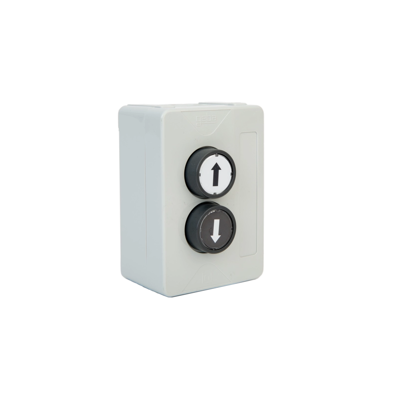 Bouton poussoir industriel GEBA 2 boutons