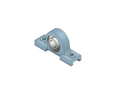 Palier à semelle pour embout rond sans clavette D30